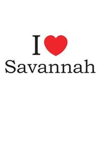 I Love Savannah