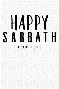 Happy Sabbath