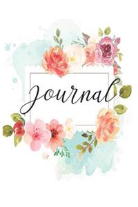 Floral Frame Journal