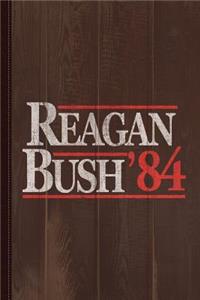 Vintage Reagan Bush 1984 Journal Notebook