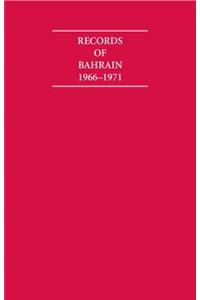 Records of Bahrain 1966-1971 6 Volume Hardback Set
