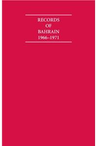 Records of Bahrain 1966-1971 6 Volume Hardback Set