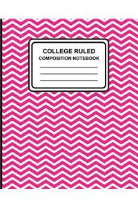 College Ruled Composition Notebook