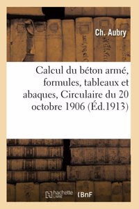 Calcul Du Béton Armé, Formules, Tableaux Et Abaques Établis