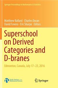 Superschool on Derived Categories and D-Branes