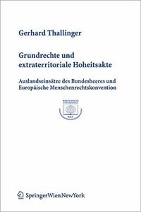 Grundrechte Und Extraterritoriale Hoheitsakte