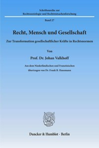 Recht, Mensch Und Gesellschaft