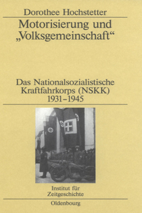Motorisierung Und Volksgemeinschaft