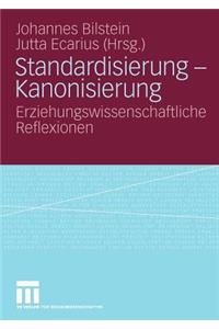 Standardisierung - Kanonisierung