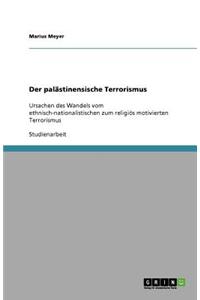 Der palästinensische Terrorismus
