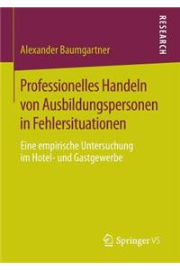 Professionelles Handeln von Ausbildungspersonen in Fehlersituationen