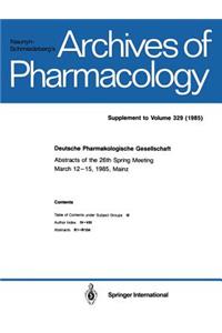 Deutsche Pharmakologische Gesellschaft