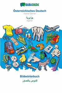 BABADADA, Österreichisches Deutsch - Algerian (in arabic script), Bildwörterbuch - visual dictionary (in arabic script)