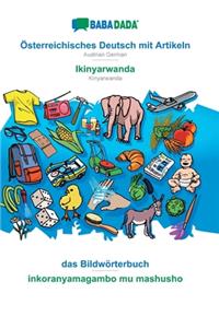 BABADADA, Österreichisches Deutsch mit Artikeln - Ikinyarwanda, das Bildwörterbuch - inkoranyamagambo mu mashusho