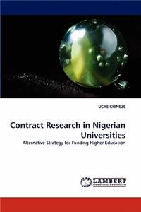 Contract Research in Nigerian Universities