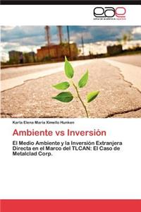 Ambiente vs Inversión