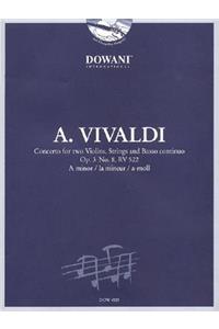 Vivaldi: Concerto for Two Violins, Strings and Basso Continuo in a Minor, Op. 3, No. 8, RV 522