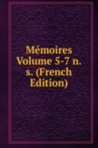Memoires Volume 5-7 n.s. (French Edition)