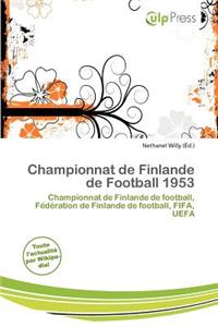 Championnat de Finlande de Football 1953