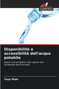 Disponibilità e accessibilità dell'acqua potabile