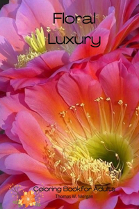 Floral Luxury Coloring Book for Adults