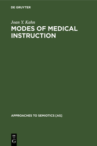 Modes of Medical Instruction