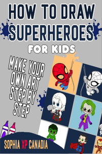How To Draw Superheroes For Kids