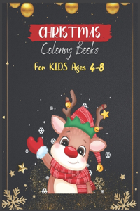 Christmas Coloring Books for Kids Ages 4-8