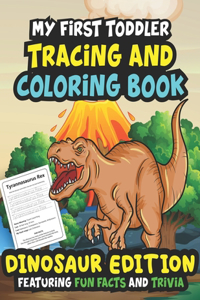My First Toddler Tracing And Coloring Book