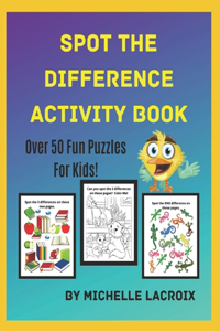 Spot the Difference Activity Book