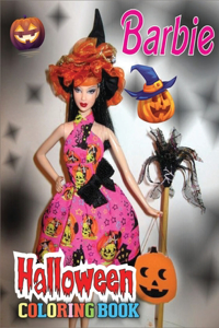 Barbie Halloween Coloring Book