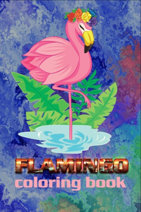 Flamingo coloring book