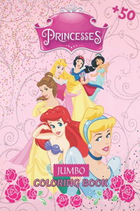 Princess JUMBO Coloring Book