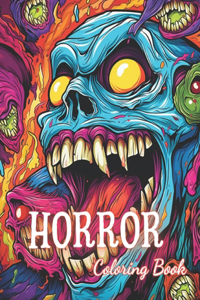 Horror Coloring Book for Adult