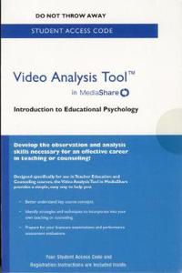 Video Analysis Tool for Introduction to Educational Psychology in Mediashare Standalone Access Card