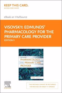 Edmunds' Pharmacology for the Primary Care Provider - Elsevier eBook on Vitalsource (Retail Access Card)