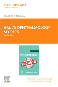 Ophthalmology Secrets in Color Elsevier eBook on Vitalsource (Retail Access Card)