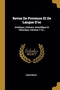 Revue De Provence Et De Langue D'oc