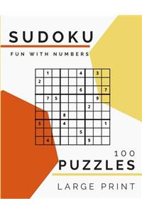 Sudoku Puzzles 100 Large Print