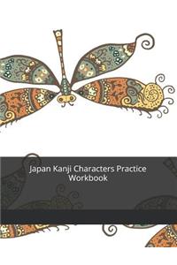 Japan Kanji Characters Practice Workbook
