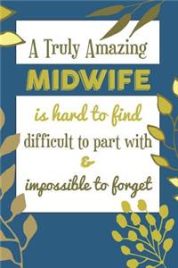 A Truly Amazing MIDWIFE Is Hard To Find Difficult To Part With & Impossible To Forget