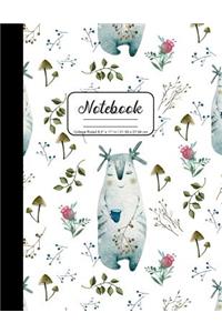 Notebook College Ruled 8.5