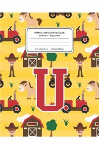 Primary Composition Notebook Grades K-2 Story Journal U