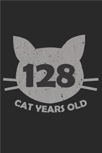 128 Cat Years Old