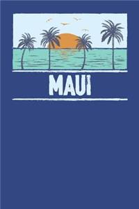 Maui: Beach Lover's Journal with Beach Themed Stationary and Quotes (6x9)