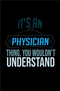 It's a physician thing, you wouldn't understand