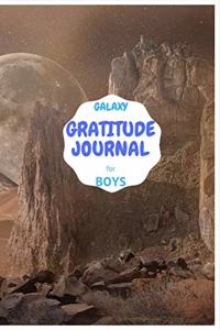Galaxy Gratitude Journal For Boys