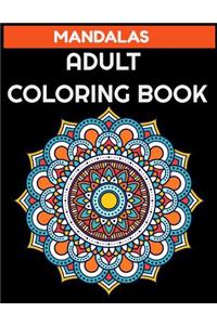Mandalas Adult Coloring Book