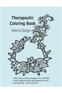 Therapeutic Colouring book