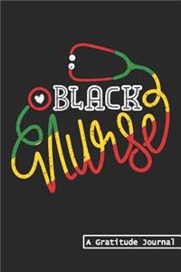 Black nurse - A Gratitude Journal